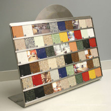 Cremalheira de exposição da placa da amostra das telhas de mosaico